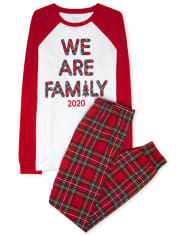 Adult Matching Family Tartan Cotton Pajamas