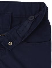 Boys Stretch Bedford Cord Pants