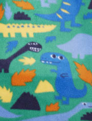 Baby And Toddler Boys Dino Fleece One Piece Pajamas