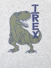 Top con brazos a rayas para bebés y niños pequeños