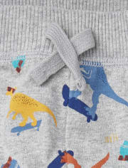 Baby And Toddler Boys Active Print Jogger Pants