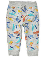 Baby And Toddler Boys Active Print Jogger Pants