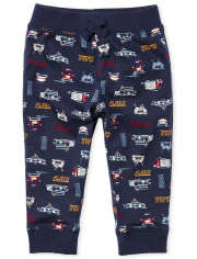 Baby And Toddler Boys Active Print Jogger Pants