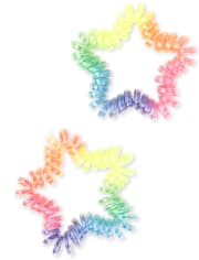 Juego de joyería de 6 piezas con unicornio arcoíris para niñas