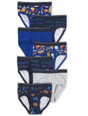 Boys Food Brief Underwear 7-Pack