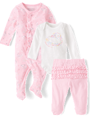 Baby Girls Take Me Home 3-Piece Set