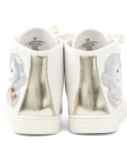 Zapatillas altas de unicornio Shakey para niñas