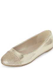 Bailarinas Niñas Metálicas Glitter