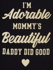 Baby And Toddler Girls Adorable Graphic Tee