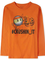 Boys Halloween Ninja Graphic Tee