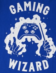 Boys Gaming Wizard Graphic Tee