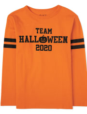 Camiseta gráfica unisex para niños a juego con la familia Halloween 2020