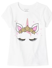 T-shirt graphique pour filles