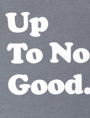 Toddler Boys Up To No Good Graphic Tee