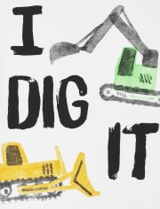 Baby And Toddler Boys Dig It Graphic Tee