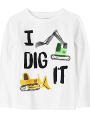 Baby And Toddler Boys Dig It Graphic Tee