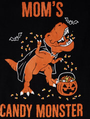 Baby And Toddler Boys Halloween Candy Monster Graphic Tee