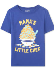 Camiseta gráfica Mama's Chef para bebés y niños pequeños