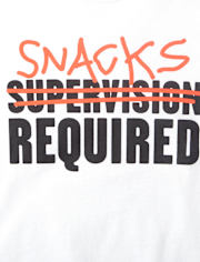 T-shirt graphique obligatoire pour bébés et tout-petits garçons