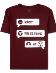 Boys Wifi Graphic Tee