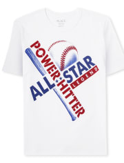 Boys Baseball Graphic Tee
