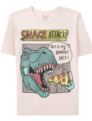 Boys Dino Snack Graphic Tee