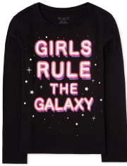 Girls Galaxy Graphic Tee