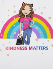 Girls Kindness Graphic Tee