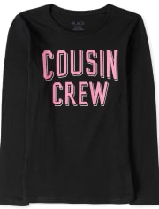 Girls Cousin Crew Graphic Tee