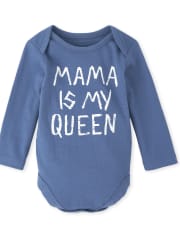 Baby Boys Mama Graphic Bodysuit