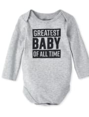 Unisex Baby Greatest Baby Graphic Bodysuit