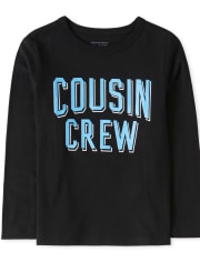 Camiseta gráfica Cousin Crew para bebés y niños pequeños