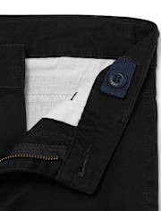 Pantalon chino droit extensible pour garçon - Slim