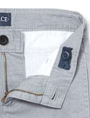 Pantalon chino extensible d'uniforme pour garçons - Husky