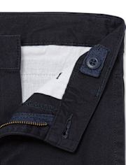 Pantalon chino droit extensible pour uniforme de garçon - Husky