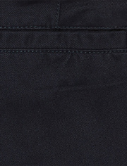 Pantalon chino droit extensible pour uniforme de garçon - Husky
