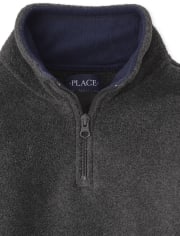 Boys Glacier Fleece Half Zip Pullover