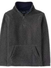 Boys Glacier Fleece Half Zip Pullover