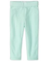 Pantalon en molleton glacier pour toute-petite fille