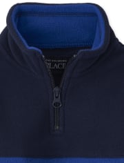 Toddler Boys Colorblock Glacier Fleece Half Zip Pullover