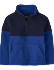 Toddler Boys Colorblock Glacier Fleece Half Zip Pullover