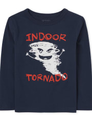 Baby And Toddler Boys Tornado Graphic Tee