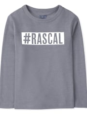 Camiseta con gráfico Rascal para bebés y niños pequeños