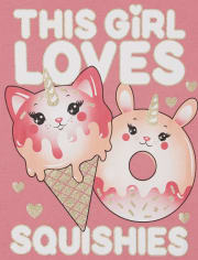 Girls Love Squishies Graphic Tee