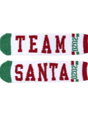 Unisex Kids Team Santa Cozy Socks 2-Pack