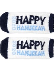 Unisex Toddler Hanukkah Cozy Socks 2-Pack