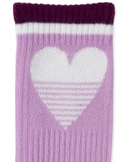 Paquete de 6 calcetines deportivos con efecto tie-dye para niñas