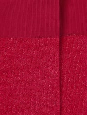 Medias metálicas para niñas pequeñas