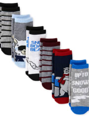 Toddler Boys Snow Midi Socks 6-Pack