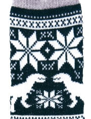 Toddler Boys Christmas Dino Crew Socks 3-Pack